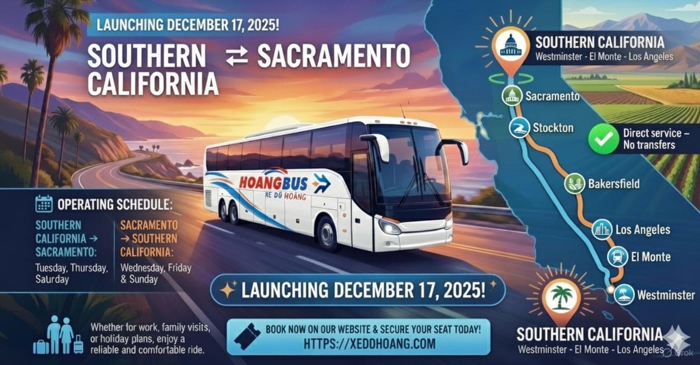 NEW ROUTE: SOUTHERN CALIFORNIA ⇄ SACRAMENTO Thumbnail